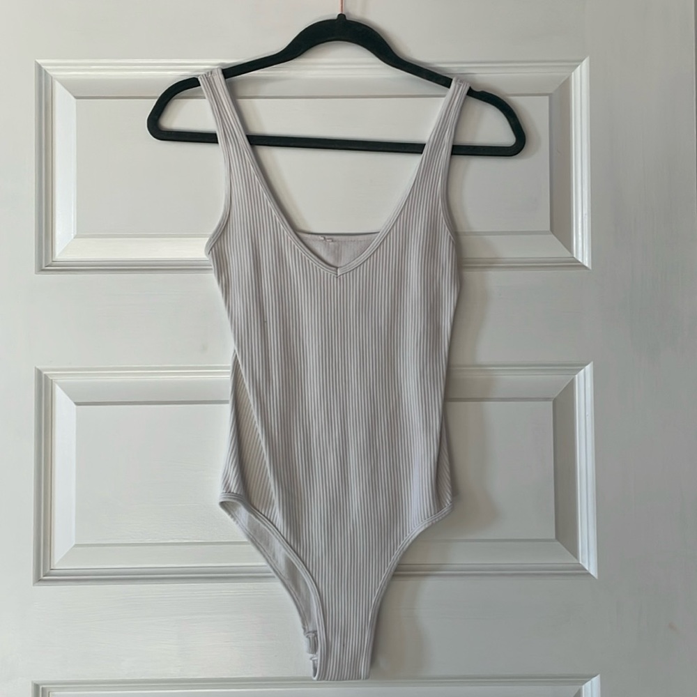 Medium white bodysuit